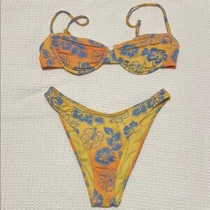 PacSun LA Hearts Floral Bikini